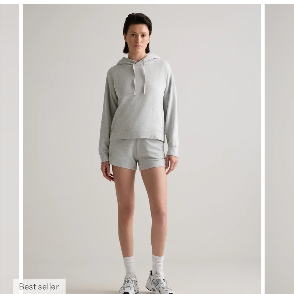 Quince SuperSoft Fleece Pullover Hoodie